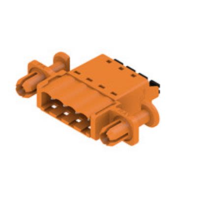 Weidmuller, 5.08mm Pitch, 4 Way, Pluggable Terminal Block, Header, PCB Mount, 1353600000 [1353600000]; 255-8156
