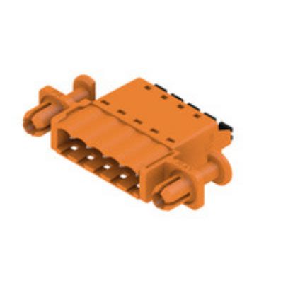 Weidmuller, 5.08mm Pitch, 5 Way, Pluggable Terminal Block, Header, PCB Mount, 1353620000 [1353620000]; 255-8157