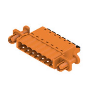 Weidmuller, 5.08mm Pitch, 7 Way, Pluggable Terminal Block, Header, PCB Mount, 1353640000 [1353640000]; 255-8159