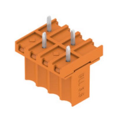 Weidmuller Female PCB Header, 3.5mm Pitch, 4 Way, 1 Row [1376330000]; 255-8166