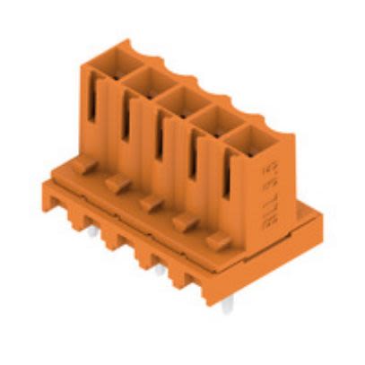 Weidmuller Female PCB Header, 3.5mm Pitch, 5 Way, 1 Row [1376340000]; 255-8167