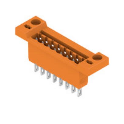 Weidmuller, 5.08mm Pitch, 8 Way, Pluggable Terminal Block, Header, PCB Mount, 1599190000 [1599190000]; 255-8189