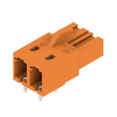 Weidmuller Female PCB Header, 5.08mm Pitch, 2 Way, 1 Row [1622940000]; 255-8204