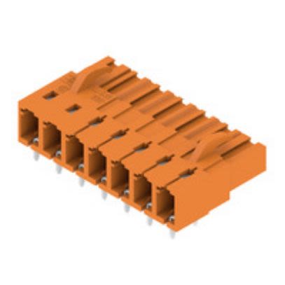 Weidmuller Female PCB Header, 5.08mm Pitch, 7 Way, 1 Row [1622990000]; 255-8209