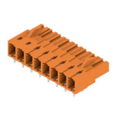 Weidmuller Female PCB Header, 5.08mm Pitch, 8 Way, 1 Row [1623000000]; 255-8210