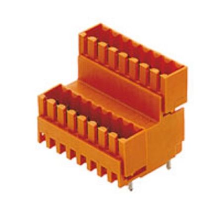 Weidmuller, 3.5mm Pitch, 32 Way, Pluggable Terminal Block, Header, PCB Mount, 1641180000 [1641180000]; 255-8237