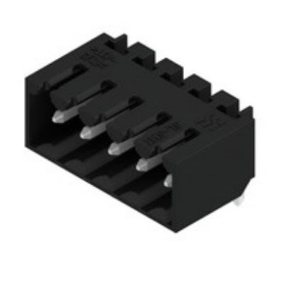Weidmuller Male PCB Header, 3.5mm Pitch, 5 Way, 1 Row [1841660000]; 255-8249