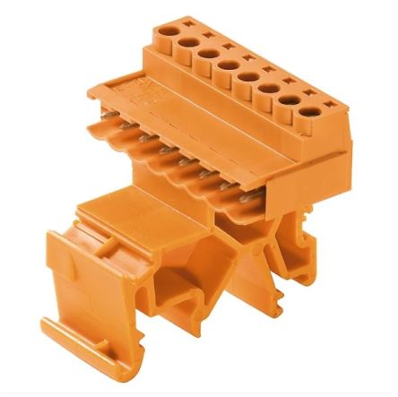 Weidmuller Male PCB Header, 5.08mm Pitch, 4 Way, 1 Row [1846130000]; 255-8258
