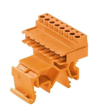 Weidmuller Male PCB Header, 5.08mm Pitch, 6 Way, 1 Row [1846140000]; 255-8259