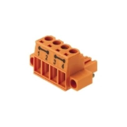 Weidmuller Female PCB Header, 5.08mm Pitch, 4 Way, 1 Row [1846870000]; 255-8261