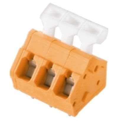 Weidmuller PCB Terminal Block, 3-Contact, 5mm Pitch, PCB Mount, 1-Row [1914580000]; 255-8267