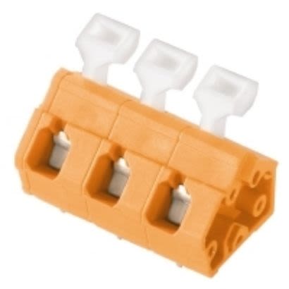 Weidmuller PCB Terminal Block, 3-Contact, 5mm Pitch, PCB Mount, 1-Row [1953020000]; 255-8274