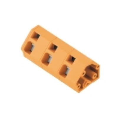 Weidmuller PCB Terminal Block, 3-Contact, 10mm Pitch, PCB Mount, 1-Row [1953480000]; 255-8276