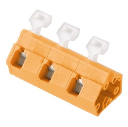 Weidmuller PCB Terminal Block, 2-Contact, 10mm Pitch, PCB Mount, 1-Row [1953930000]; 255-8277