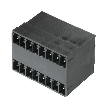 Weidmuller Male PCB Header, 3.81mm Pitch, 16 Way, 2 Row [1973790000]; 255-8285