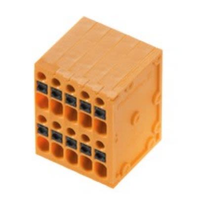 Weidmuller PCB Terminal Block, 10-Contact, 3.5mm Pitch, PCB Mount, 2-Row [2000970000]; 255-8297