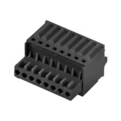Weidmuller, 2.5mm Pitch, 8 Way, Pluggable Terminal Block, Plug, PCB, 2439710000 [2439710000]; 255-8313