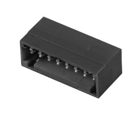 Weidmuller, 2.5mm Pitch, 7 Way, Pluggable Terminal Block, Header, PCB Mount, 2439800000 [2439800000]; 255-8319