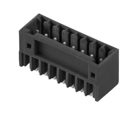 Weidmuller, 2.5mm Pitch, 7 Way, Pluggable Terminal Block, Header, PCB Mount, 2439960000 [2439960000]; 255-8327