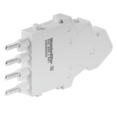 Weidmuller Heavy Duty Power Connector Module, 16A, Male, ModuPlug Series, 4 Contacts [2635980000]; 255-8331