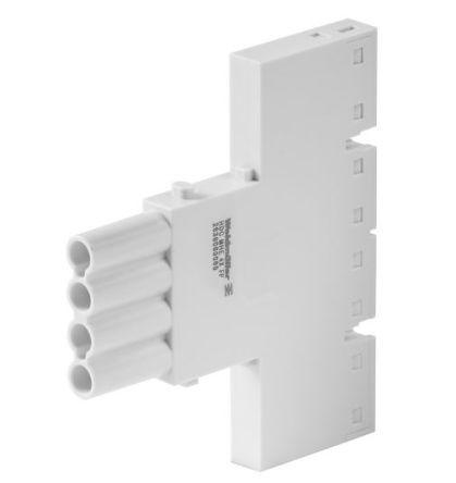 Weidmuller Heavy Duty Power Connector Module, 16A, Female, ModuPlug Series, 4 Contacts [2636060000]; 255-8333