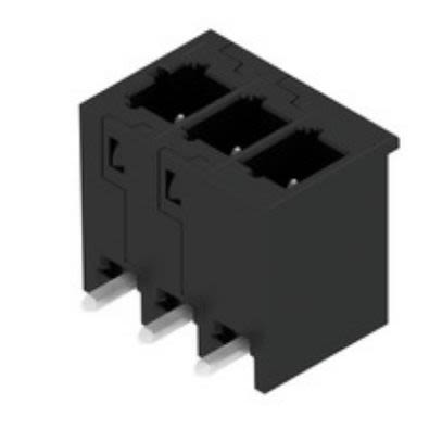 Weidmuller, 5mm Pitch, 3 Way, Pluggable Terminal Block, Header, PCB Mount, 2741420000 [2741420000]; 255-8381