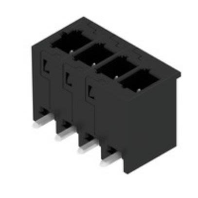 Weidmuller, 5mm Pitch, 4 Way, Pluggable Terminal Block, Header, PCB Mount, 2741430000 [2741430000]; 255-8382