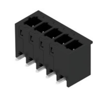 Weidmuller, 5mm Pitch, 5 Way, PCB Connector, Header, PCB Mount, 2741440000 [2741440000]; 255-8383