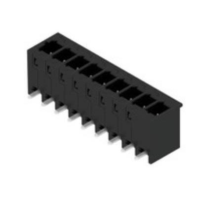 Weidmuller, 5mm Pitch, 9 Way, Pluggable Terminal Block, Header, PCB Mount, 2741480000 [2741480000]; 255-8388