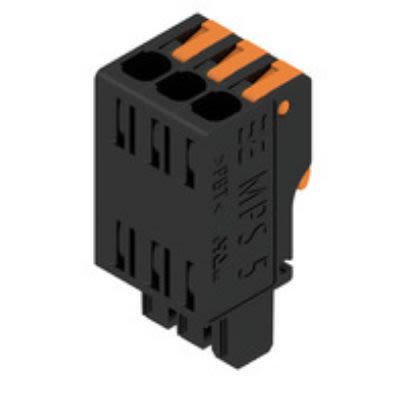 Weidmuller, 5mm Pitch, 3 Way, Pluggable Terminal Block, Plug, PCB Mount, 2741570000 [2741570000]; 255-8394