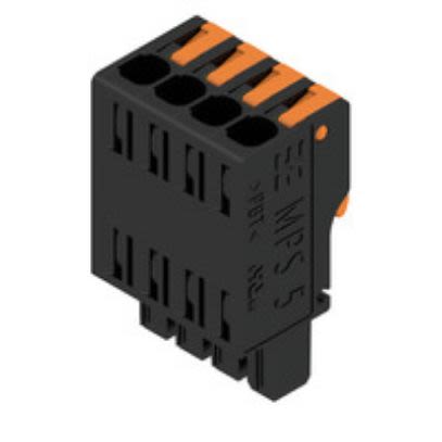 Weidmuller, 5mm Pitch, 4 Way, Pluggable Terminal Block, Plug, PCB Mount, 2741580000 [2741580000]; 255-8395