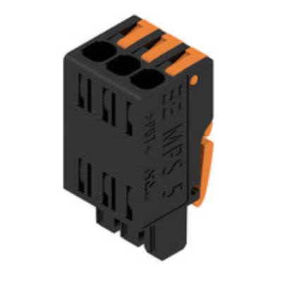 Weidmuller, 5mm Pitch, 3 Way, Pluggable Terminal Block, Plug, PCB Mount, 2741680000 [2741680000]; 255-8405