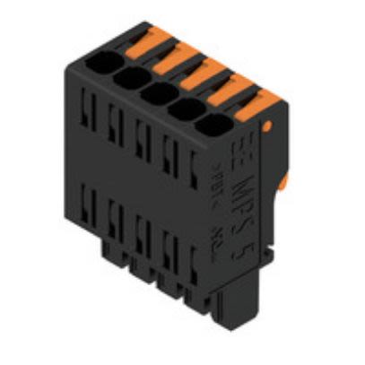 Weidmuller, 5mm Pitch, 5 Way, Pluggable Terminal Block, Plug, PCB Mount, 2741700000 [2741700000]; 255-8407
