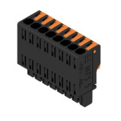 Weidmuller, 5mm Pitch, 8 Way, Pluggable Terminal Block, Plug, PCB Mount, 2741730000 [2741730000]; 255-8410