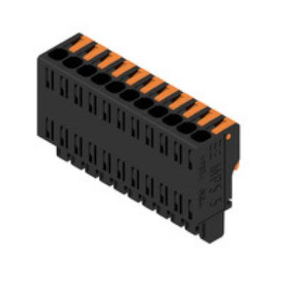 Weidmuller, 5mm Pitch, 11 Way, Pluggable Terminal Block, Plug, PCB Mount, 2741760000 [2741760000]; 255-8413