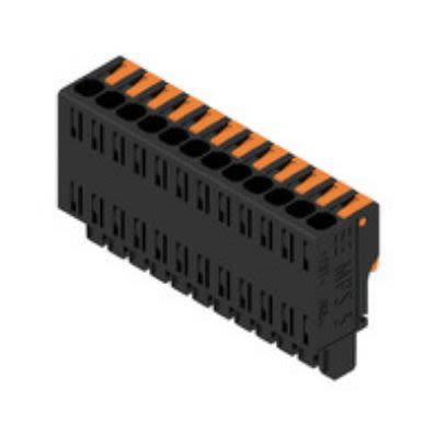 Weidmuller, 5mm Pitch, 12 Way, Pluggable Terminal Block, Plug, PCB Mount, 2741770000 [2741770000]; 255-8414