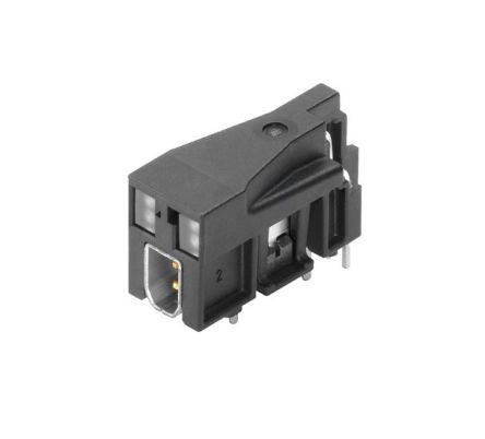 Weidmuller Male Ethernet Connector, PCB Mount 1 Port 2 -Way [2795120000]; 255-8418