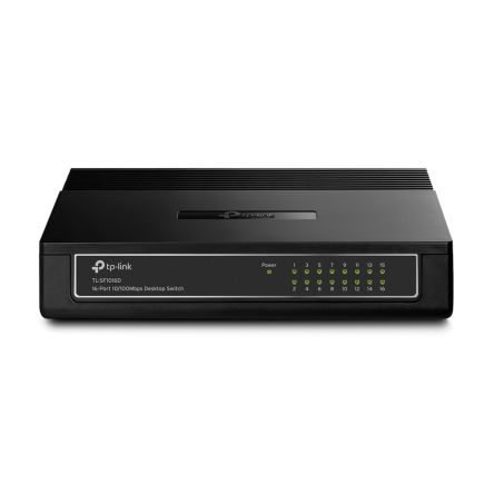 TP-Link Unmanaged 16 Port Ethernet Switch [TL-SF1016D]; 255-8435