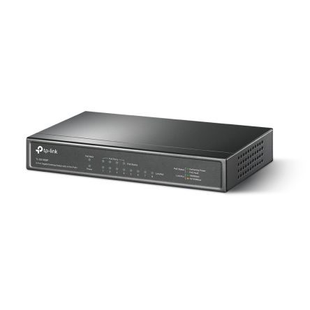TP-Link Unmanaged 8 Port Ethernet Switch With PoE [TL-SG1008P]; 255-8440