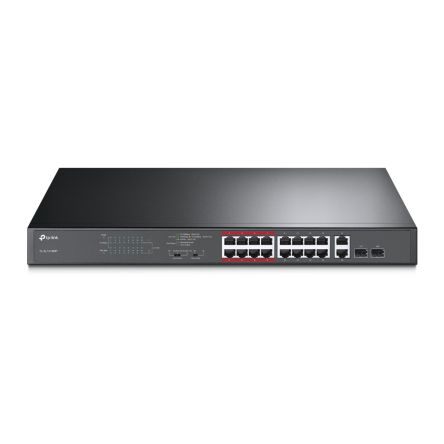 TP-Link Unmanaged 16 Port Ethernet Switch With PoE [TL-SL1218MP]; 255-8448