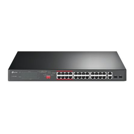 TP-Link Unmanaged 24 Port Ethernet Switch With PoE [TL-SL1226P]; 255-8449
