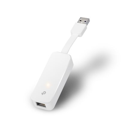 TP-Link USB Ethernet Adapter USB 3.0 RJ45 to USB 3.0 10/100/1000Mbit/s Network Speed [UE300]; 255-8457