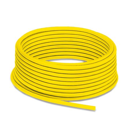 Phoenix Contact Cable, 4 Cores, 4 x 0.75 mm², 100m, Yellow [1409214]; 255-8742