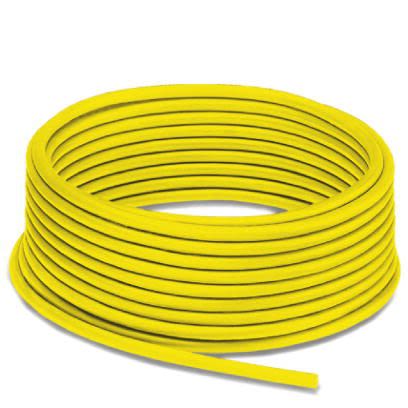 Phoenix Contact Cable, 4 Cores, 0.34 mm², YY, 100m, Yellow [1501731]; 255-8862
