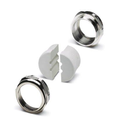 Phoenix Contact Silver Nickel Plated Brass Cable Gland, M50 Thread, 5.5mm min., 6mm max., IP65 [1636525]; 255-8871