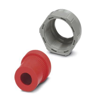 Phoenix Contact Grey TPE Cable Gland, PG16 Thread, 9mm min., 13mm max., IP67 [1853764]; 255-8882
