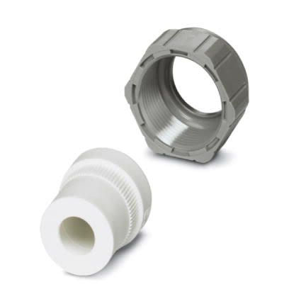 Phoenix Contact Grey TPE Cable Gland, PG16 Thread, 11.5mm min., 15.5mm max., IP67 [1853913]; 255-8884