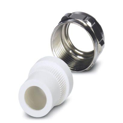 Phoenix Contact Metallic Brass Cable Gland, PG16 Thread, 11.5mm min., 15.5mm max., IP67 [1854857]; 255-8889