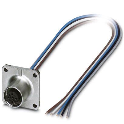 Phoenix Contact Female M12 to Sensor Actuator Cable, 500mm [1441671]; 255-9802