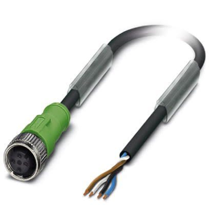 Phoenix Contact Straight Female M12 to Sensor Actuator Cable, 3.5m [1533589]; 255-9911